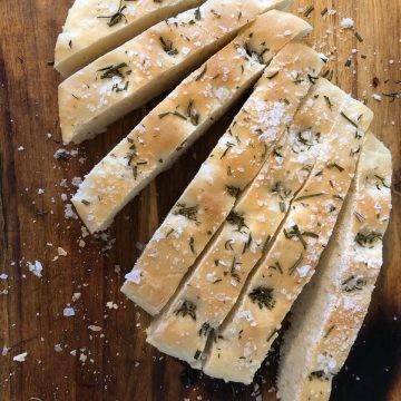 focaccia rozemarijn zeezout