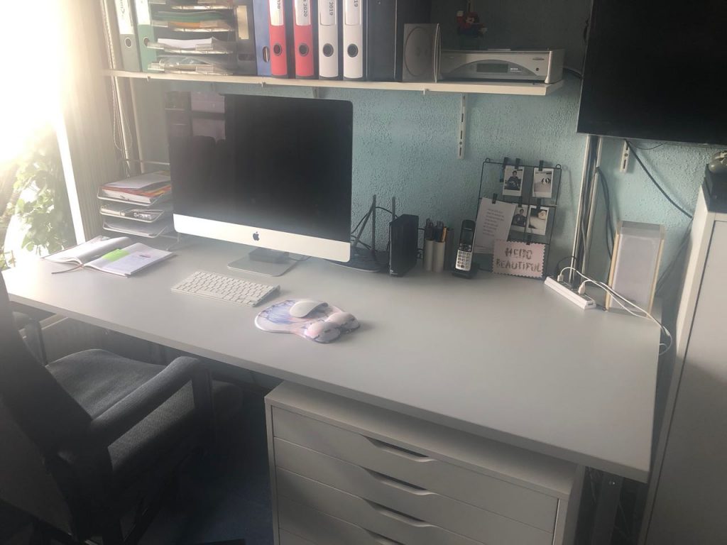 Nieuwe werkplek