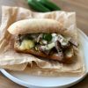 spicy philly cheesesteak sandwich