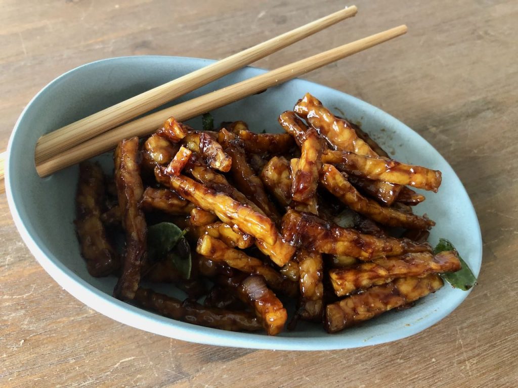 tempe manis of tempeh goreng