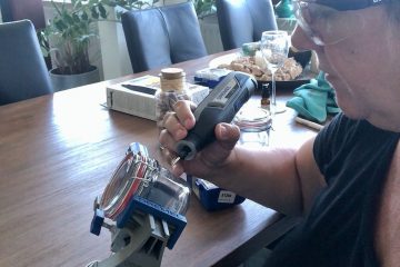 glas graveren met de Dremel Lite
