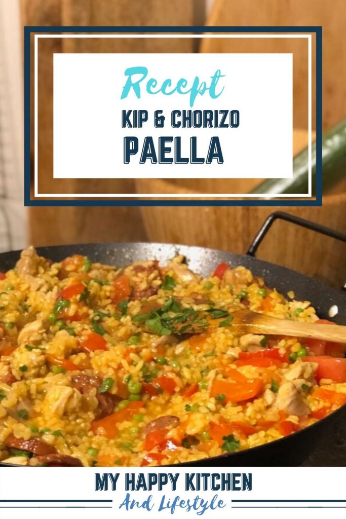 Pinterest pin paella