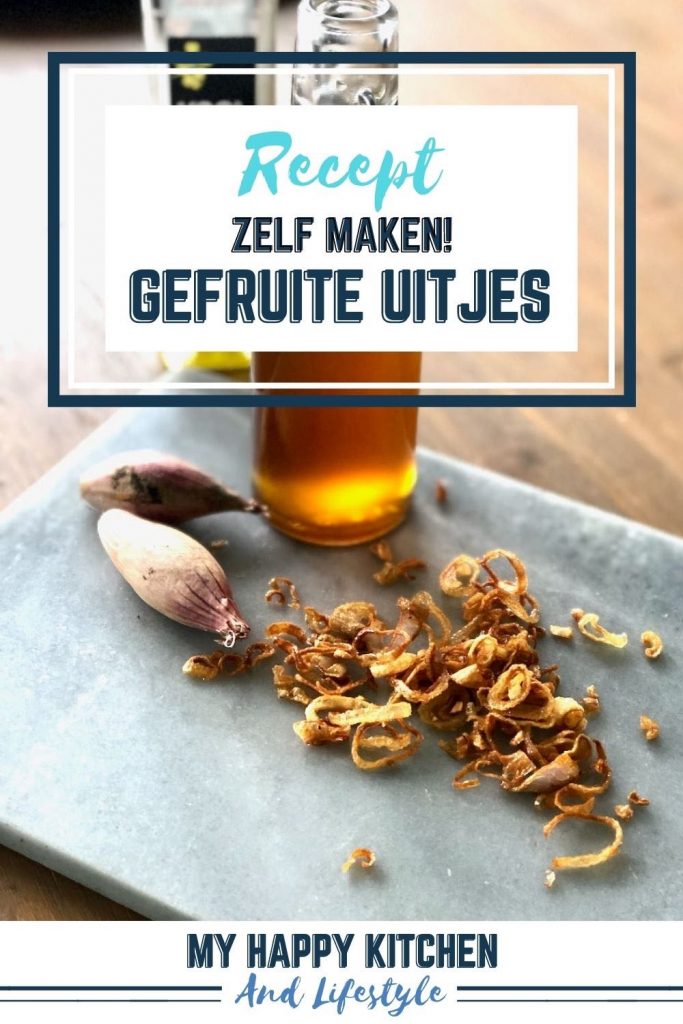Pinterest pin gefruite uitjes