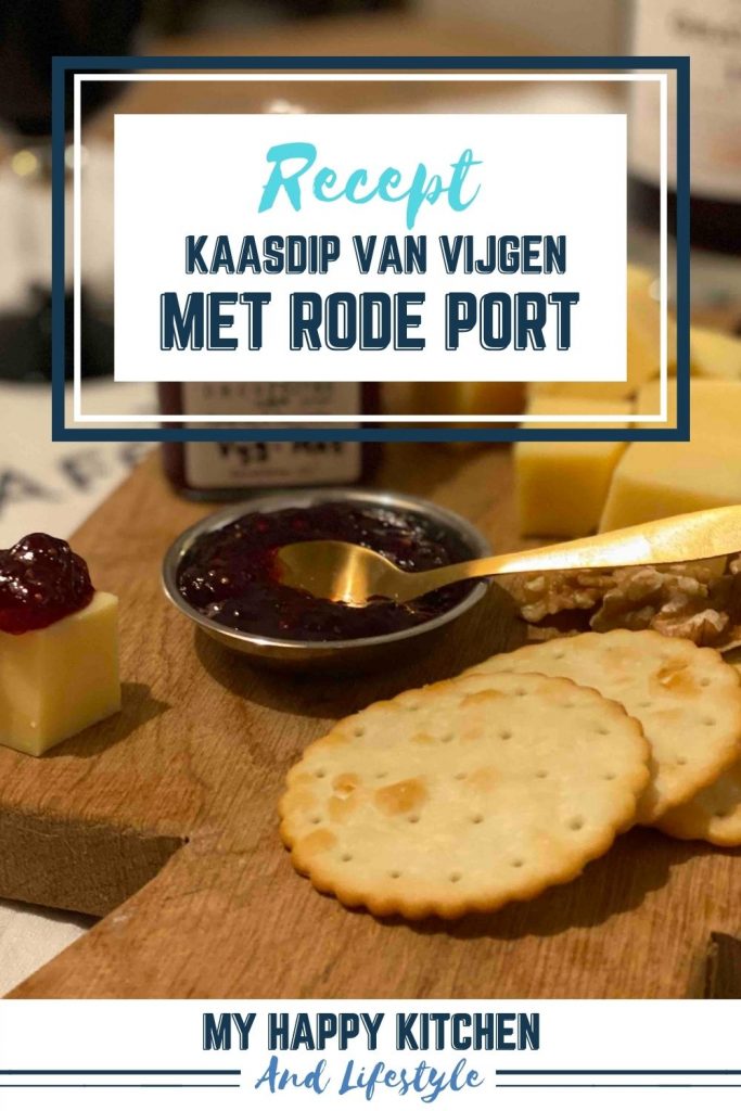 Pinterest pin kaasdip van vijgen