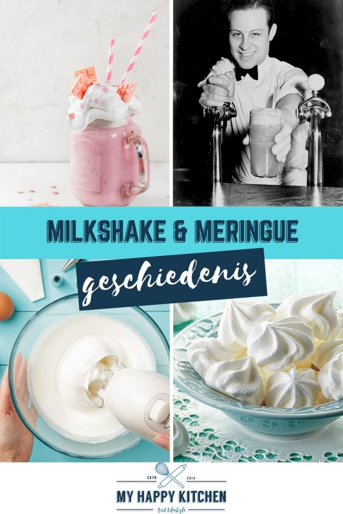 Pinterest pin milkshake en meringue