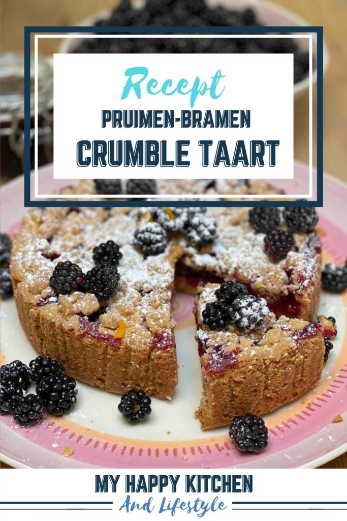 Pinterest pin pruimen-bramen crumble taart