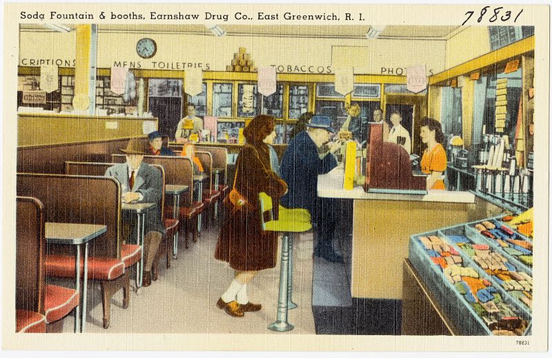 Soda Fountain booth