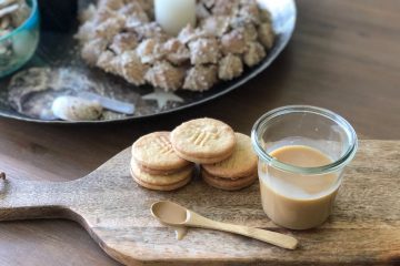 stroopkoekjes met gezouten karamel