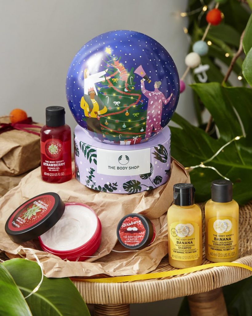 The Bodyshop kerstcollectie