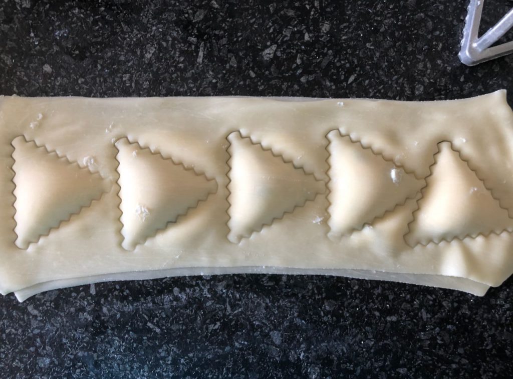 verse ravioli met ricotta