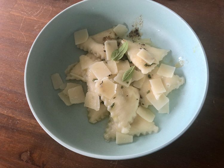 verse ravioli met ricotta