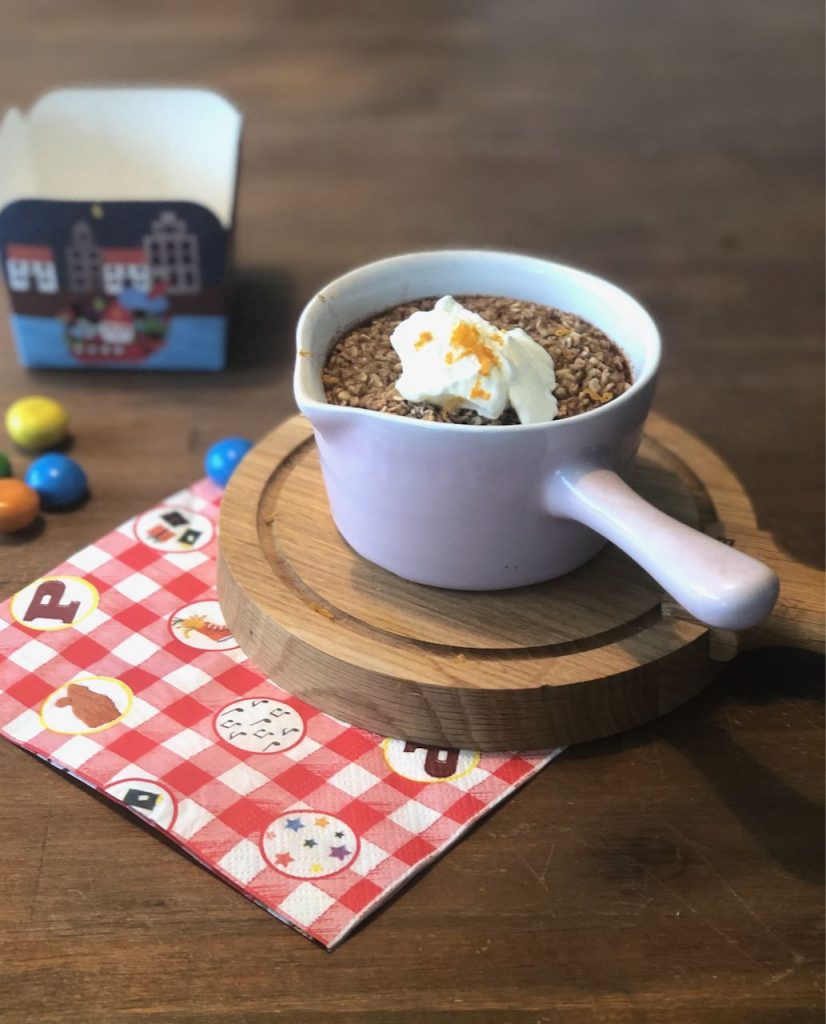 Ontbijttaartje met mandarijn en speculaas