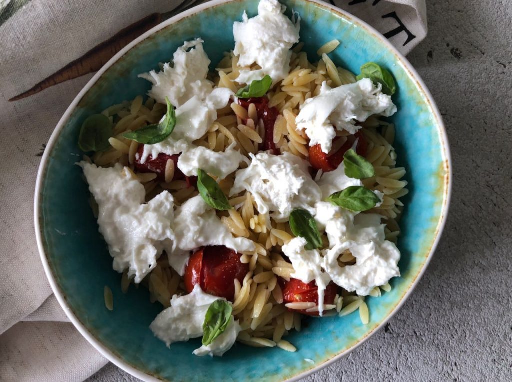 orzo caprese
