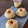 Tulbandcakejes met limecurd