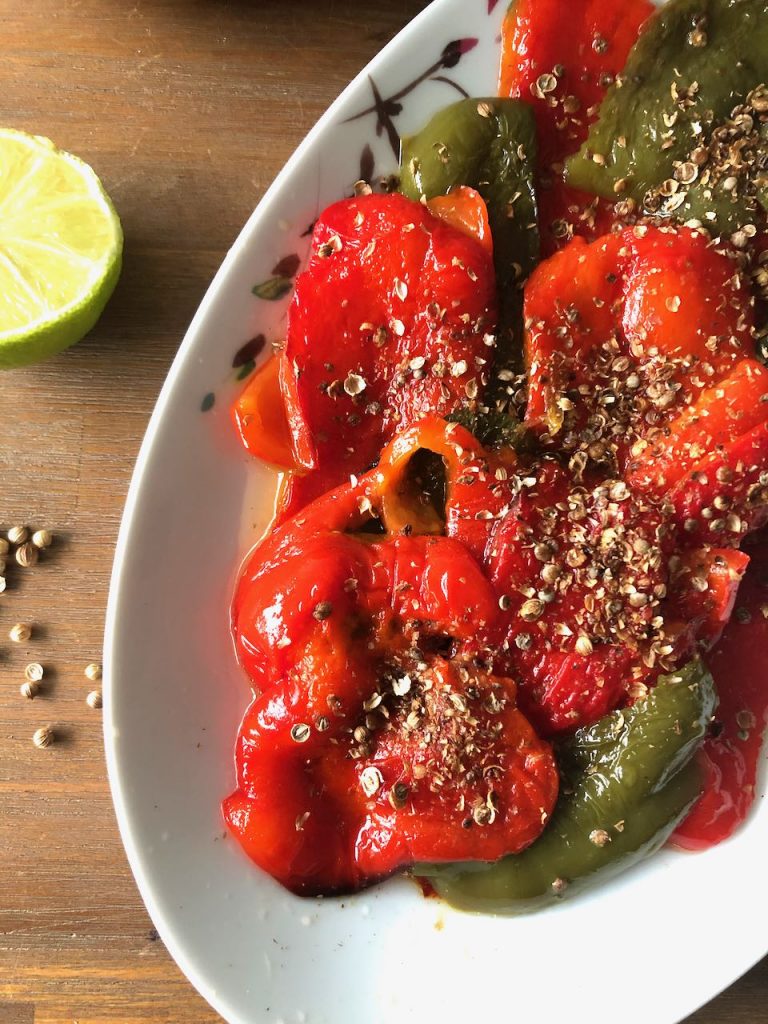 Thaise geroosterde paprika - Thaise recepten