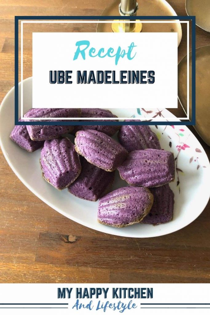 Ube madeleines