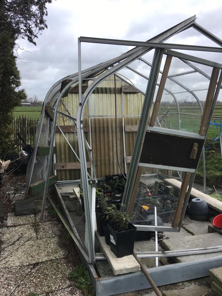 Uit de moestuin - storm
