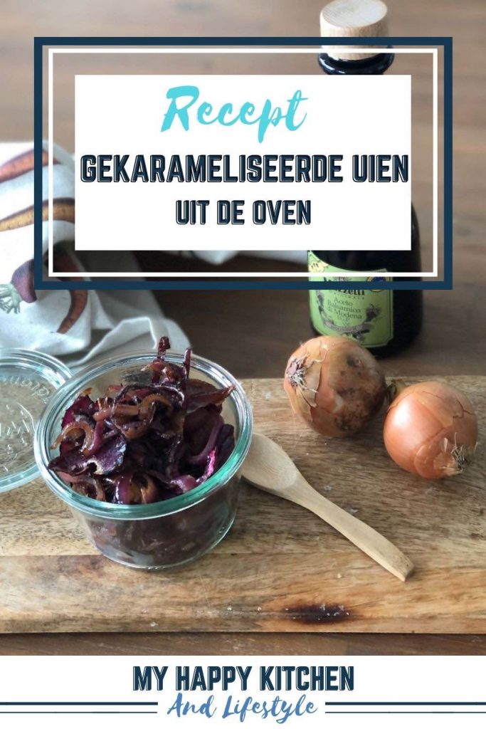 Gekarameliseerde uien uit de oven