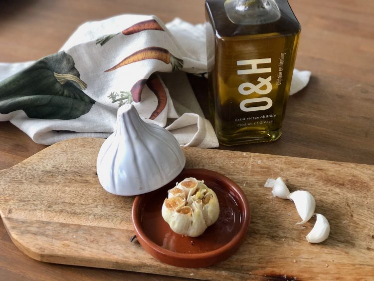 gepofte knoflook maken