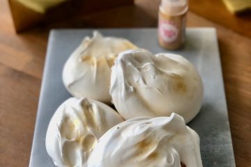 Meringue met oranjebloesemwater