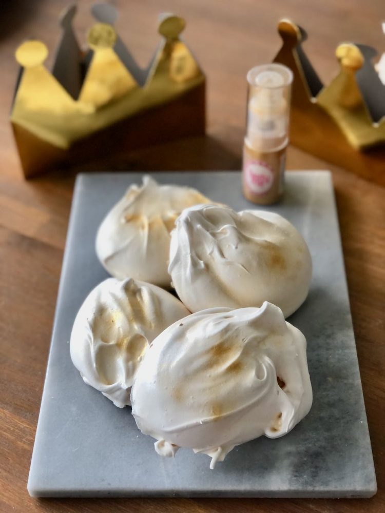 Meringue met oranjebloesemwater