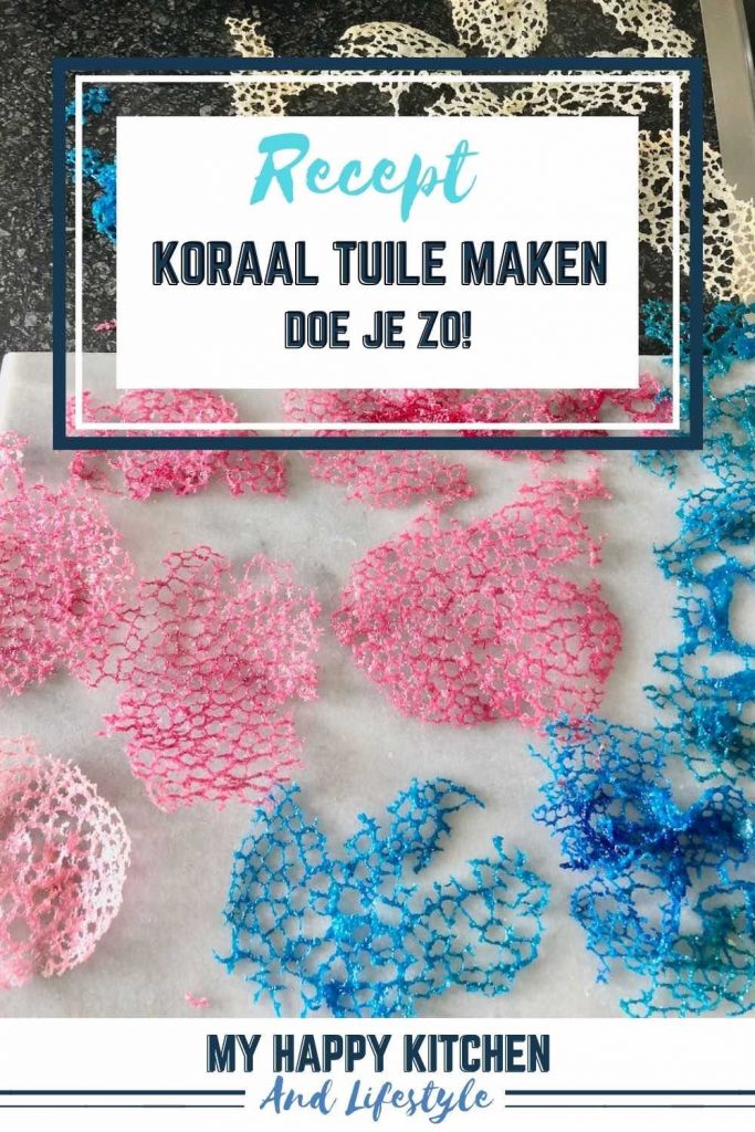 Koraal tuile maken