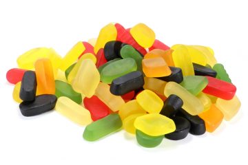 geschiedenis van beroemde gerechten: winegums
