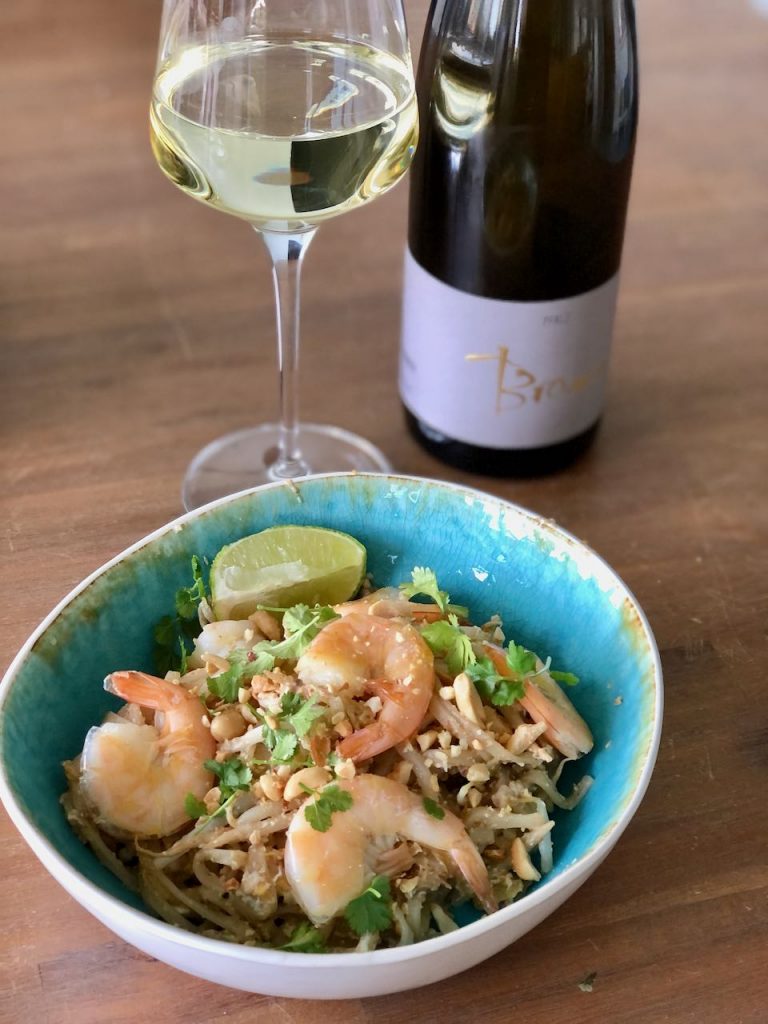 Pad Thai met garnalen