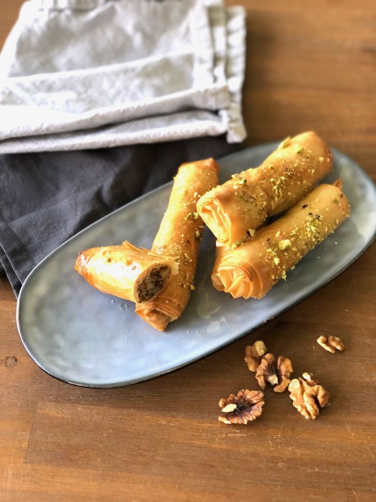 Baklava rolletjes