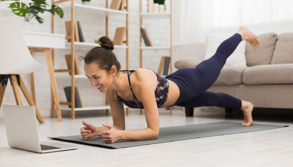 Yoga voor de laptop