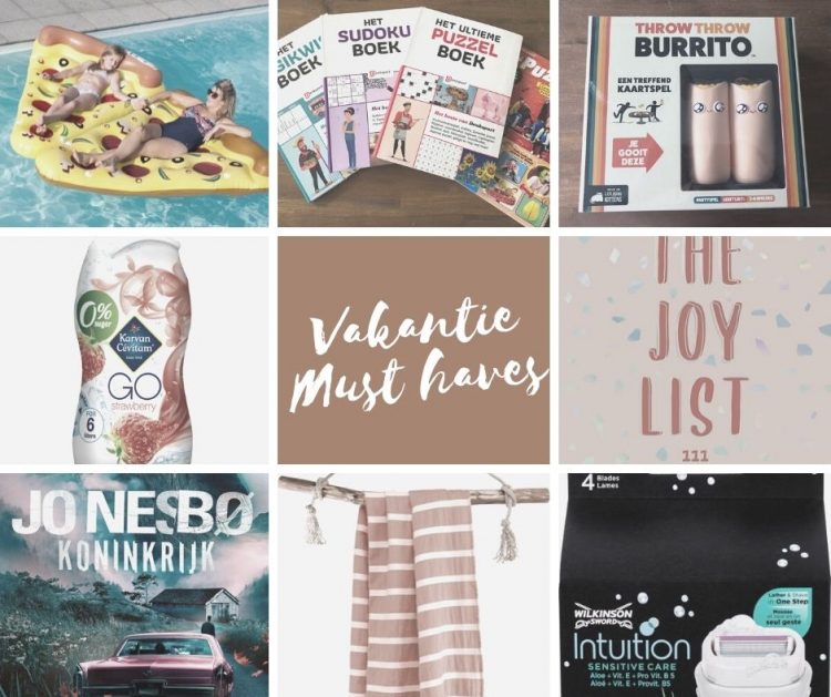 Vakantie must haves