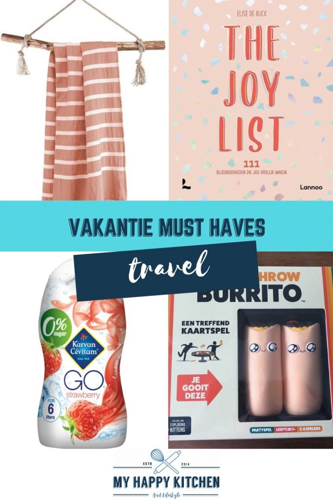 Vakantie must haves