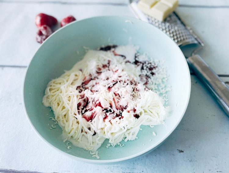 spaghetti ijs