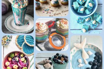 Mermaid, unicorn & rainbow food