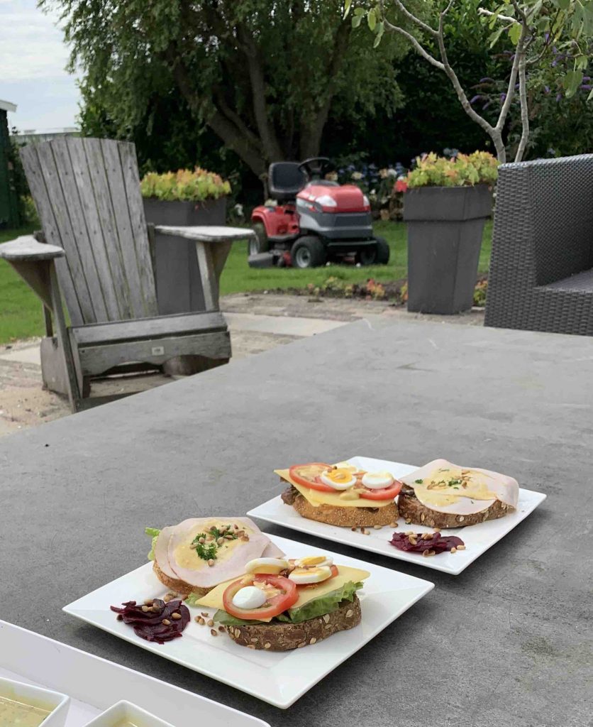 Uit de moestuin - lunch