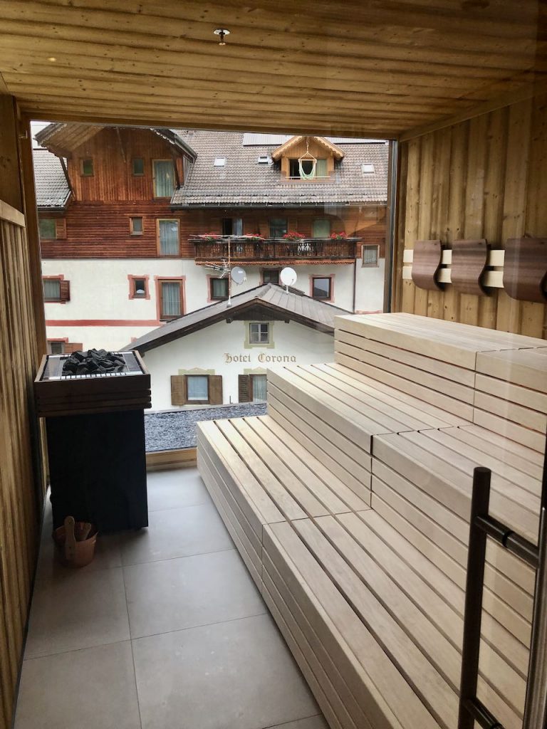 Panorama sauna hotel Stoa
