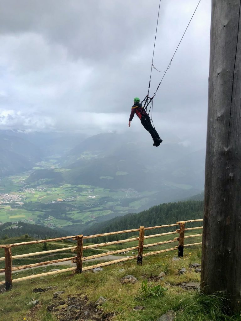 Skyscraper op de Kronplatz (Zuid-Tirol)