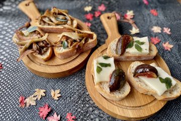 herfst bruschetta