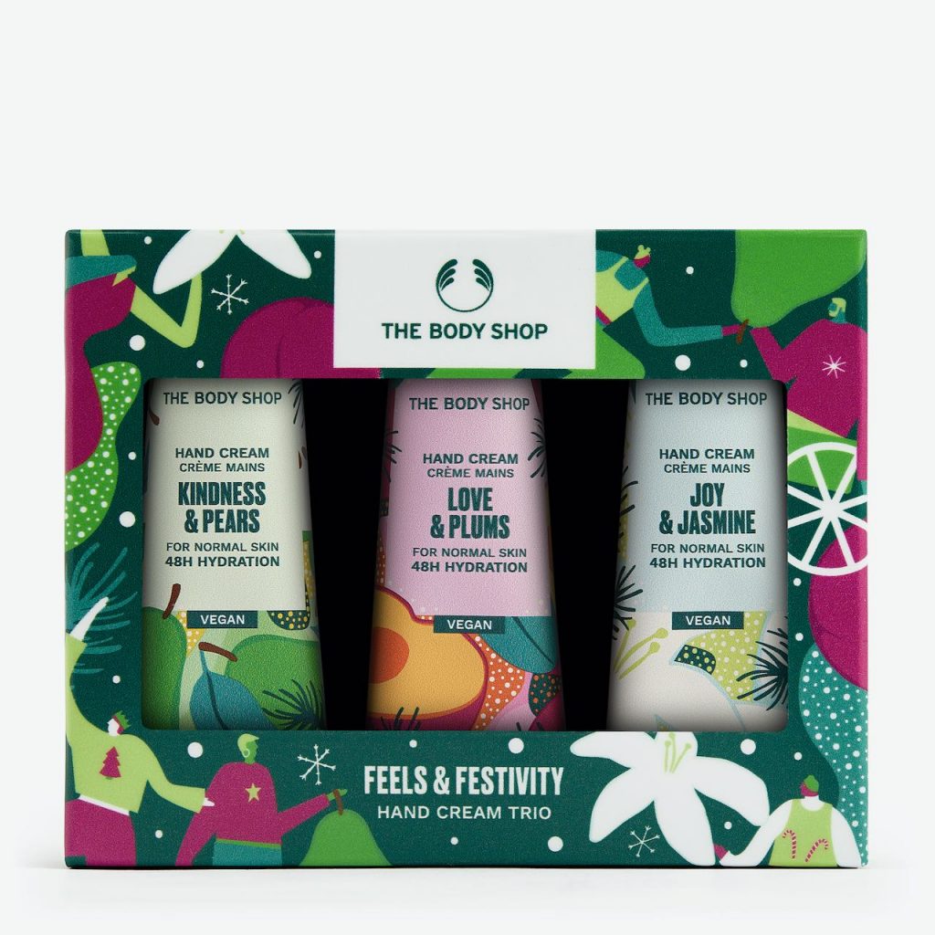 The Bodyshop kerstcadeaus