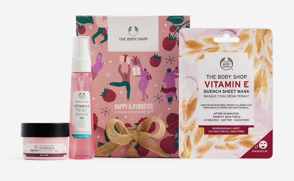 The Bodyshop kerstcadeaus