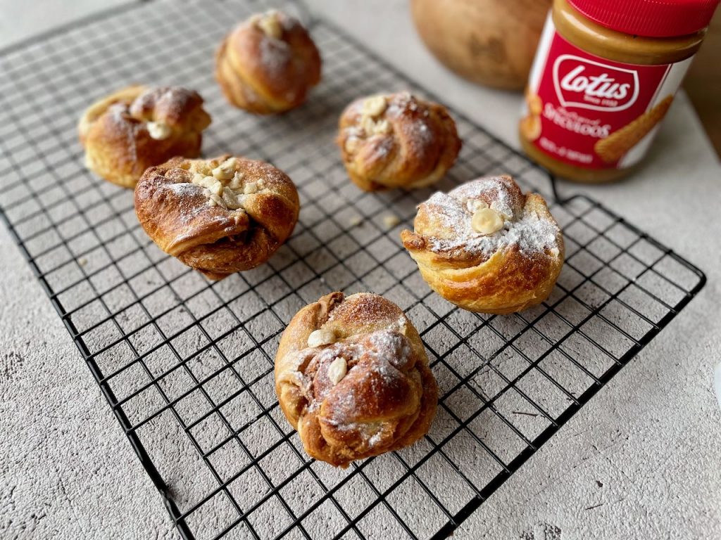 Speculoos cruffins