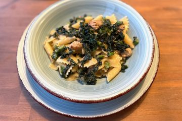 Pasta cavolo nero en venkelworst