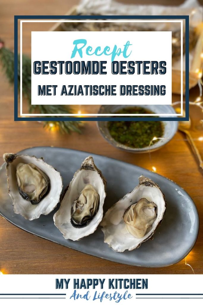 Gestoomde oesters met Aziatische dressing