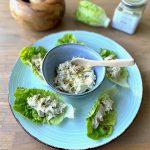 Kip-truffel salade in slaschuitjes