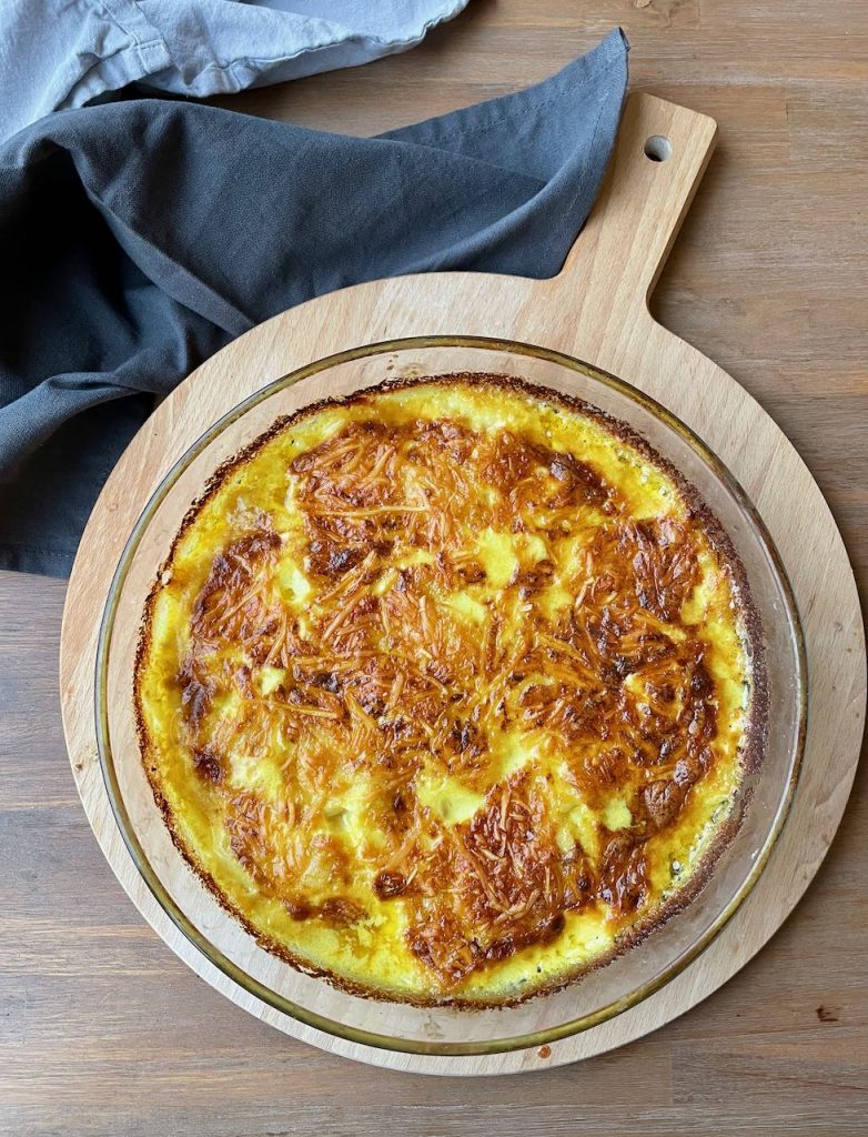 Aardappelgratin met kerrie