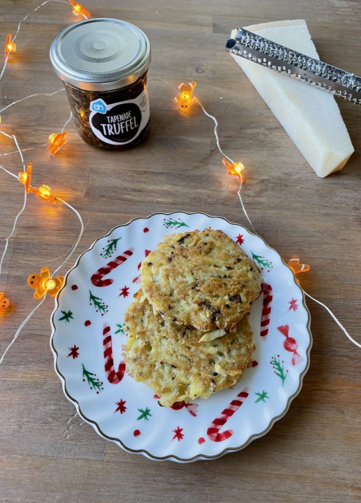 Rösti koekjes met truffel