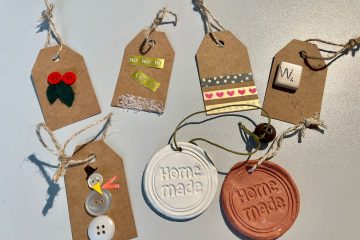 kerstcadeau labels maken