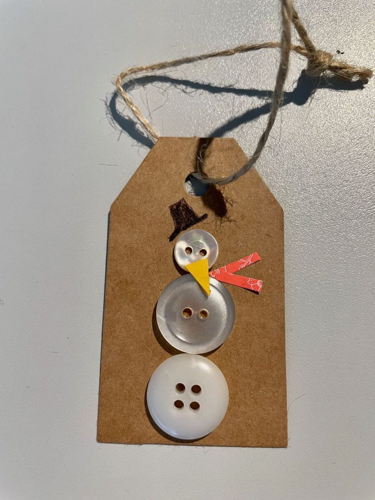 kerst cadeaulabels maken