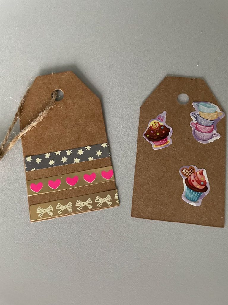 kerst cadeaulabels maken