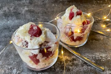 Eton mess met stoofperen